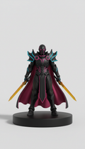 Shadow Knight Figure with Cloak