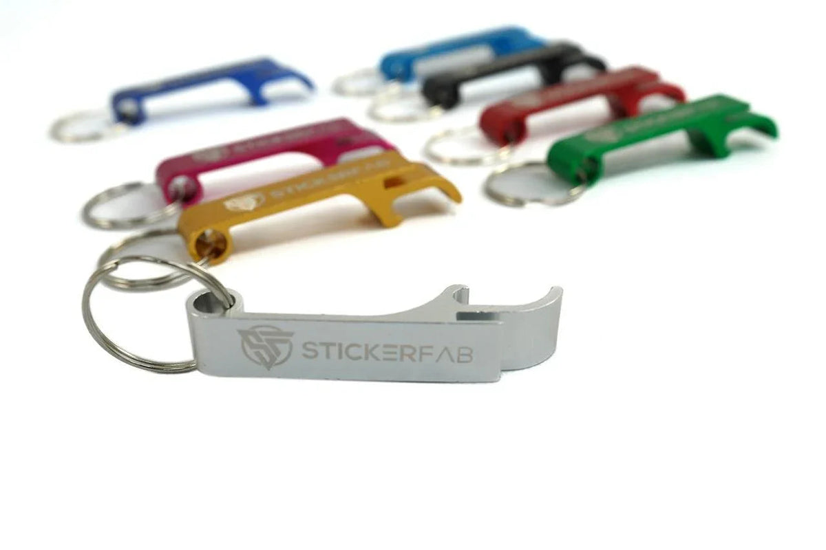 StickerFab Keychain Bottle Opener - Universal